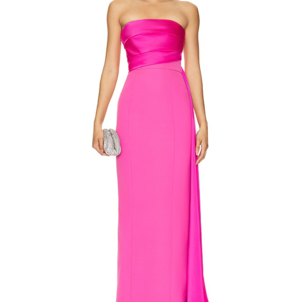 Revolve Armani pop pink